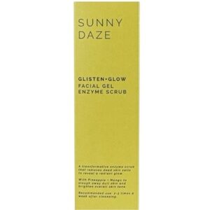 Sun + Moon Sunny Daze Facial Gel Enzyme Scrub New in Box!